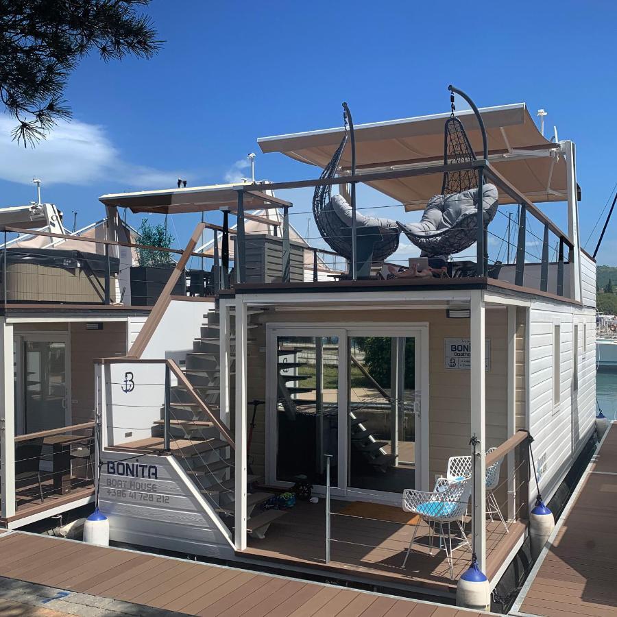 Bonita Houseboat Apartment Portorose Eksteriør bilde